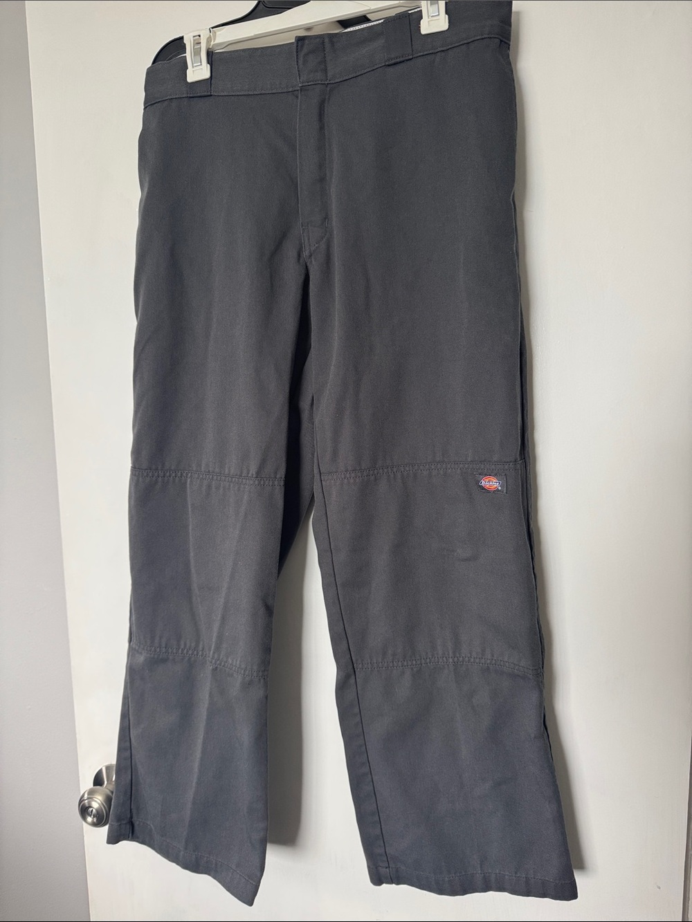 Dickies Loose Fit Men's Dark Gray Straight-Leg Work Pants 33 x 30